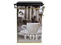 Koffieblik met Coffee opdruk Koffieblik met Coffee opdruk