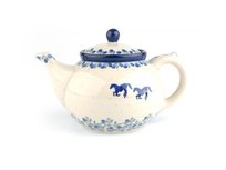 Bunzlau Theepot 1,3 liter Dieren Paard Bunzlau Theepot 1,3 liter Dieren Paard